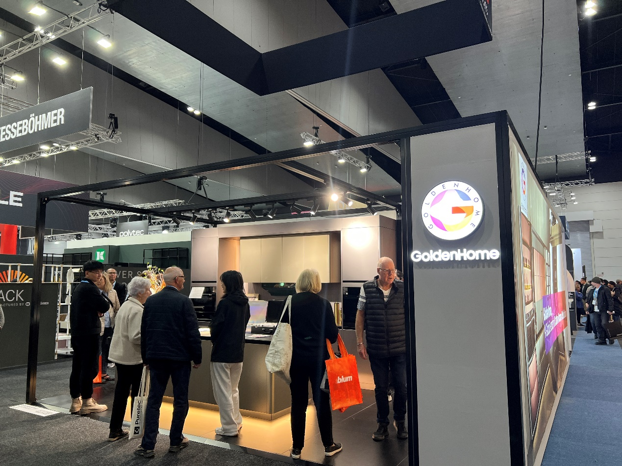 GoldenHome Debuts at Kitchen + Bath Show 2025 in Melbourne, Showcasing Premium Custom Joinery